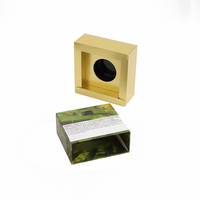 Boîte coulissante personnalisée pour bouteilles en verre, pot de concentré, emballage en papier pour tiroir