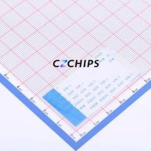 JS10B-24P-050-4-8 FFC Cable (Flexible Flat Cable) P=1mm Connector 24P 1mm 0.3mm Reverse - Product Image 1