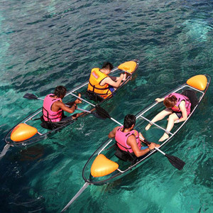 Kayak transparent de haute qualité pour jouer sur l'eau <span class=keywords><strong>kayka</strong></span> transparent pour 2 personnes - Product Image 6