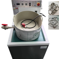 Machine de polissage magnétique électrique en acier inoxydable, cuivre et aluminium pour l'élimination des bavures et le polissage miroir des métaux