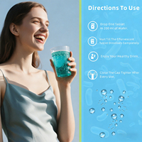 VitaHall OEM Comprimés Effervescents Probiotiques Naturels pour la Santé Intestinale, Soutien Prébiotique pour la Digestion, Certifié HALAL, Adulte