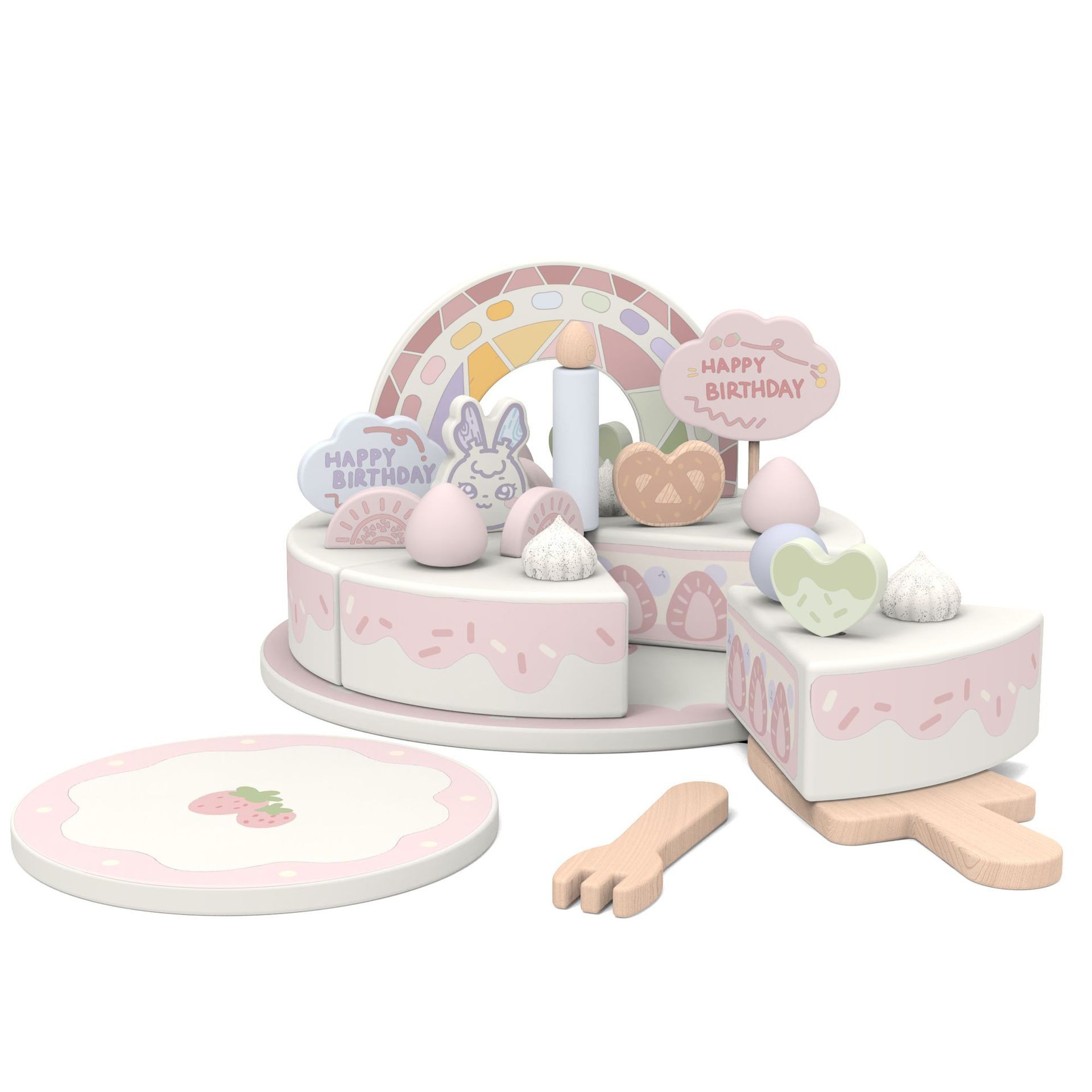 Деревянная игровая коробка для детей