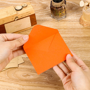 Màn hình logo tùy chỉnh in 120g giấy tráng tự dính con dấu có thể tái chế xuyên biên giới giấy kraft cổ điển màu thân thiện với môi trường - Product Image 4