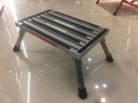 Marches Escaliers Aluminium Léger Pliant 32 Europe Moderne Appartement Échelle Mobile Aluminium Aluminium Échelle 4 Mètres