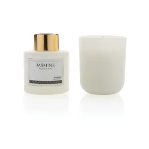 Ukiyo jasmine <b>candle</b> <b>gift</b> <b>set</b> relaxation merchandising - Product Image 5