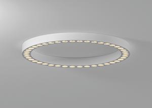 直径600mm モダンアルミスマート<span class=keywords><strong>LED</strong></span>反射光シングルリングシーリングライト <span class=keywords><strong>Zigbee</strong></span>スイッチ制御 家庭照明用 - Product Image 3