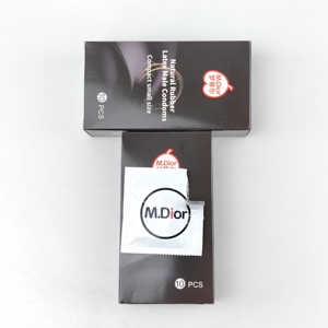 <span class=keywords><strong>SABS</strong></span>-zertifiziertes ultra dünnes männliches Latex-Kondom mit hoher Sichtbarkeit Punktmuster für ein besseres Sensitivitäts-Vergnügen - Product Image 2