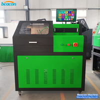 Banc d'essai Common Rail CR310 4KW pour injecteurs diesel Common Rail et piézoélectriques avec capteur de débit et machine Beacon