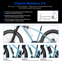 Batterie au lithium pour vélo électrique certifiée EN50604, mini bouilloire 36V, batteries pour bouteille d'eau de vélo électrique 7Ah 10.5Ah avec chargeur 2A