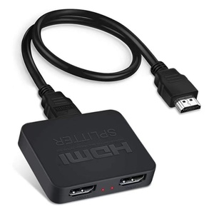 Répartiteur vidéo 4K 1 entrée 2 sorties Ultra HD 1x2 ports, boîtier plastique, compatible HDCP 1.4 pour PS5, Xbox, PC, ordinateur portable, écran - Product Image 2