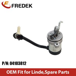 Suku Cadang Generator <span class=keywords><strong>Forklift</strong></span> Diesel OEM Solenoid Penutup Bahan Bakar 04103812 untuk DEUTZ 2011 Linde H30 - Product Image 1