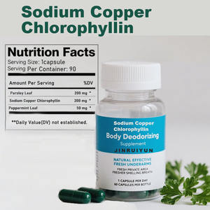Hot Selling Susnatrium Koper Chlorofyllin Lichaam Deodorizing Capsules Poeder Vorm Lichaam Deodorant Supplement - Product Image 2