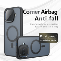 Coque de téléphone pour VIVO X300S 300 ULTRA IQOO 15R 15ULTRA Z11 Turbo, texture mate, transparente, anti-traces de doigts