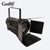 Projecteurs LED Fresnel 200W/300W COB Par 64 Blanc/Blanc Chaud/RGBW avec contrôle DMX512 CRI 95 IP33 36000 Lumens Zoom motorisé