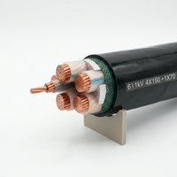 Cable de Alimentación de Cobre de Bajo Voltaje Retardante de Llama con Aislamiento XLPE y Cubierta de PVC para Construcción de Edificios