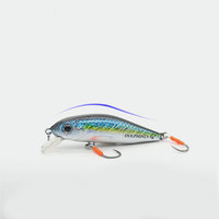 Leurre Micro Stream Minnow, flottant, suspendu, avec perle grésillante, appât de pêche, hameçon simple pour Black Bass, Topmouth Culter