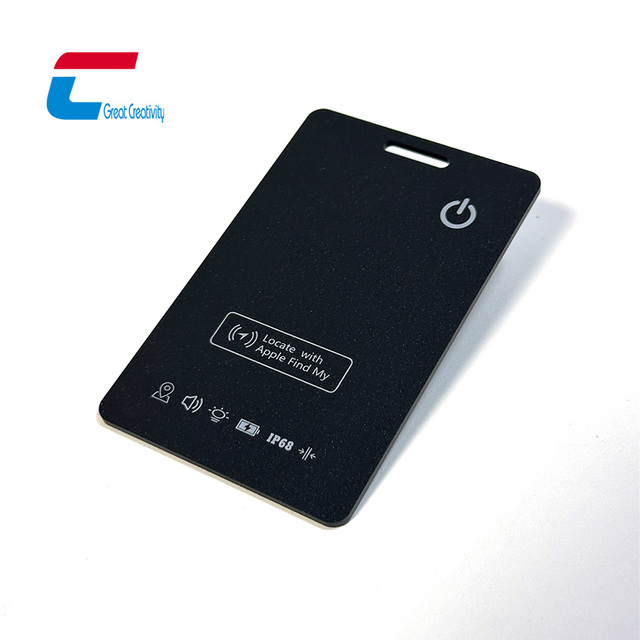 Rechargeable Key Backpack Wallet Tracker Card 1.8mm Thick Finder Card for IOS System