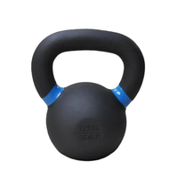 Kettlebell de compétition en fonte de haute qualité MAXSONG Équipement de gymnastique en gros Poids libres enduits de poudre