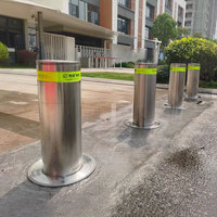 Prix d'usine Bollards hydrauliques automatiques en hausse en acier inoxydable Barrières antiterroristes