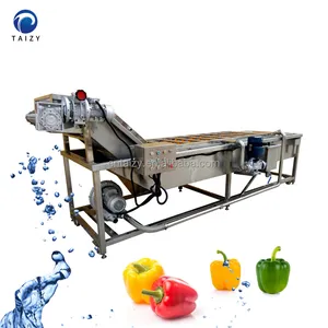 full automatic green pepper leafy vegetable washing machine clean vegetables machine