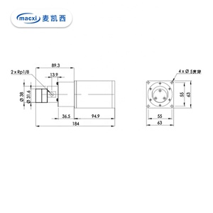 Mini Bomba Dosificadora de Engranajes de Acero Inoxidable con Accionamiento Magnético de 24 V CC - Product Image 5