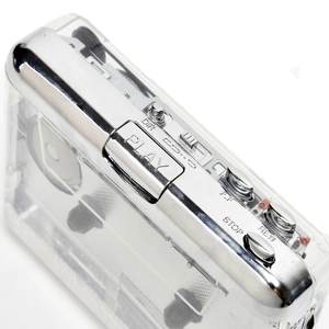 Reproductor de Casetes Portátil Transparente con Convertidor USB MP3 para Música, Estudio, Uso Doméstico, Auto Reverse, Walkman Retro, Grabadora de Casetes - Product Image 1