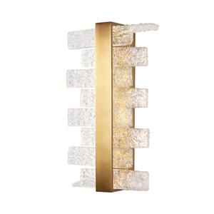 Lámpara de Pared de Diseño Personalizado, Moderna, Nórdica, de Cobre y Vidrio Dorado, con Luz LED Blanca Cálida para Sala de Estar, Dormitorio, Escalera, Cabecera - Product Image 2