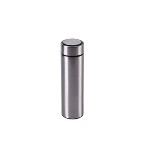 500ml Blue Matte Rubber Paint Stainless Steel Vacuum <b>Flask</b> Double Wall <b>Insulated</b> Water Bottle for Business Travel - Product Image 4