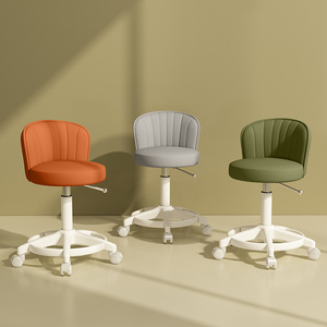 Taburete Especial para Salón de Belleza, Silla Elevadora con Ruedas para Peluquería, Manicura, Barbería y Hogar - Product Image 2