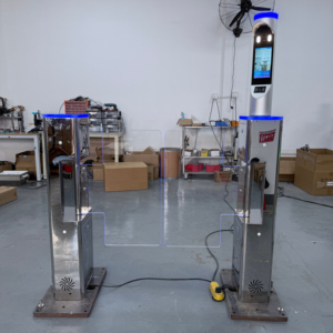 Nhận dạng khuôn mặt thông minh Swing turnstile kiểm soát truy cập cổng tốc độ quản lý lối vào an ninh - Product Image 2