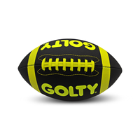 Ballon de football américain GOLTY FM-1013 NFL en cuir PVC cousu à la machine, taille 9, pour l'entraînement des académies, vente en gros, personnalisable