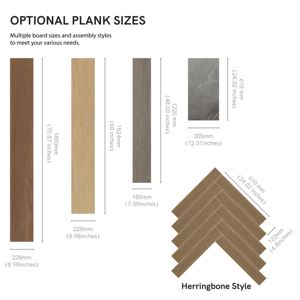 <strong>Floor</strong> <strong>PVC</strong> Waterproof High Quality Non Slip Herringbone Rigid Vinyl <strong>Flooring</strong> 8mm Thick SPC <strong>Flooring</strong> - Product Image 4