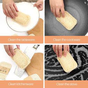 Biodegradable <span class=keywords><strong>Luffa</strong></span> Baño Loofah Scrub Esponja Ducha Cepillo Limpieza <span class=keywords><strong>Estropajo</strong></span> Depurador - Product Image 4