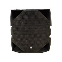 Haut-parleur mono sur pied en bois LS3 de 18 pouces, basses ultra-bas, fabrication italienne, MDS18 1200W, garantie 3 ans, Spekon Connect