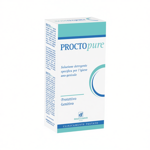 Proctopure Yoni Wash 125ml Hypoallergénique Ingrédients naturels Gel protecteur apaisant Fabriqué en Italie - Product Image 2