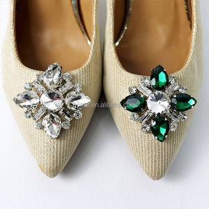 RB002 Hot Fix Vintage <strong>Metal</strong> Rhinestone <strong>Buttons</strong> Bling Flatback Flower Crystal Pearl <strong>Buttons</strong> for Shoes Accessories - Product Image 6