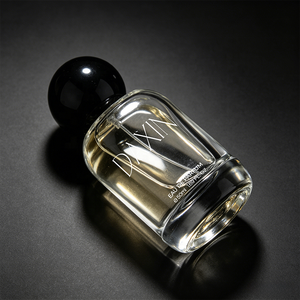 50ml Sloped Shoulder Cylindrical Premium <strong>Glass</strong> Perfume Bottle Elegant <strong>Glass</strong> <strong>Container</strong> for Luxury Fragrance Display - Product Image 5