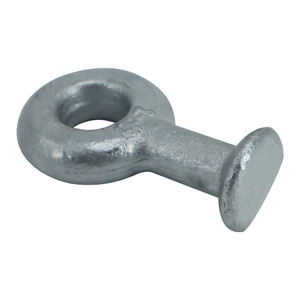 Accessoire de câble de ligne électrique en acier galvanisé : Suspension à œil à rotule et à douille, <span class=keywords><strong>courant</strong></span> nominal 10A - Product Image 2