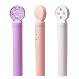 Mini Lámpara UV Inalámbrica Recargable, Lámpara de Uñas Portátil, Lámpara LED Rosa para Secado de Uñas, Productos para Uñas - Product Image 1