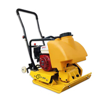 Compacteur de plaques vibrant à essence diesel réversible à sens unique 150 kg 220 V Garantie 1 an Compacteur de plaques de sol