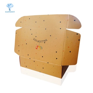 Custom Carton Packaging Cardboard Pink Kraft Shipping <b>Box</b> for Clothes - Product Image 4