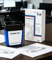Escáner OBD2 Vgate Vlinker BM+ BT3.0, Herramienta de Diagnóstico Inalámbrica para Automóviles, Lee y Borra Códigos de Error, Luz de Verificación del Motor, para Android e iOS