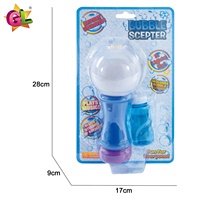 Light Up Bubble Toys führte Mini-Rundball-Bubble-Zauberstäbe mit Sound-Fun-Geschenken für Kinder-Sommer-Outdoor-Spielzeug