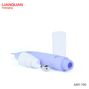 Tubos de masaje de crema de ojos de plástico PE respetuosos con el medio ambiente OEM ODM envases suaves para el cuidado de la piel tubo de bomba embalaje de cosméticos faciales - Product Image 5