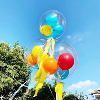 Ballons à bulles non extensibles, produits promotionnels, ballons transparents de 18 pouces, 20 pouces, 24 pouces