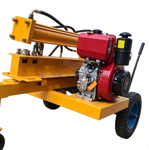 Máquina Industrial para Cortar y Partir Leña, Partidor de Leña Vertical, Partidor de Troncos Hidráulico, Cortadora de Madera - Product Image 3