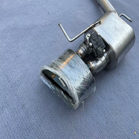 Échappement Catback Audi A6 3.0t 2012 avec silencieux à valve électrique avant, intermédiaire et arrière, échappement haute performance