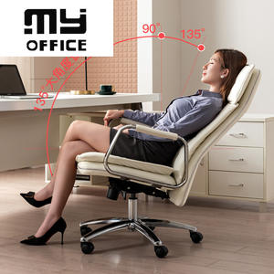 Silla Fukai reclinable para oficina, negocios sedentarios, estudio ejecutivo, ordenador giratorio para el hogar - Product Image 4