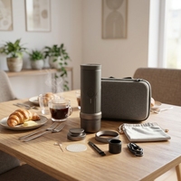 Nouvelle arrivée, machine à expresso portable, cafetière de voyage 58 mm, OEM ODM personnalisé