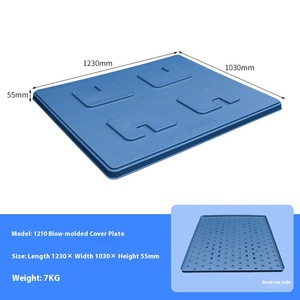 Đặc biệt chịu mài mòn bụi bẩn chống Ash-proof nhựa tấm bìa cho Pallet hậu cần bao bì cho kho Thùng - Product Image 6